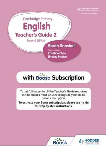 Cambridge Primary English Teacher's Guide 2 with Boost Subscription Second Edition