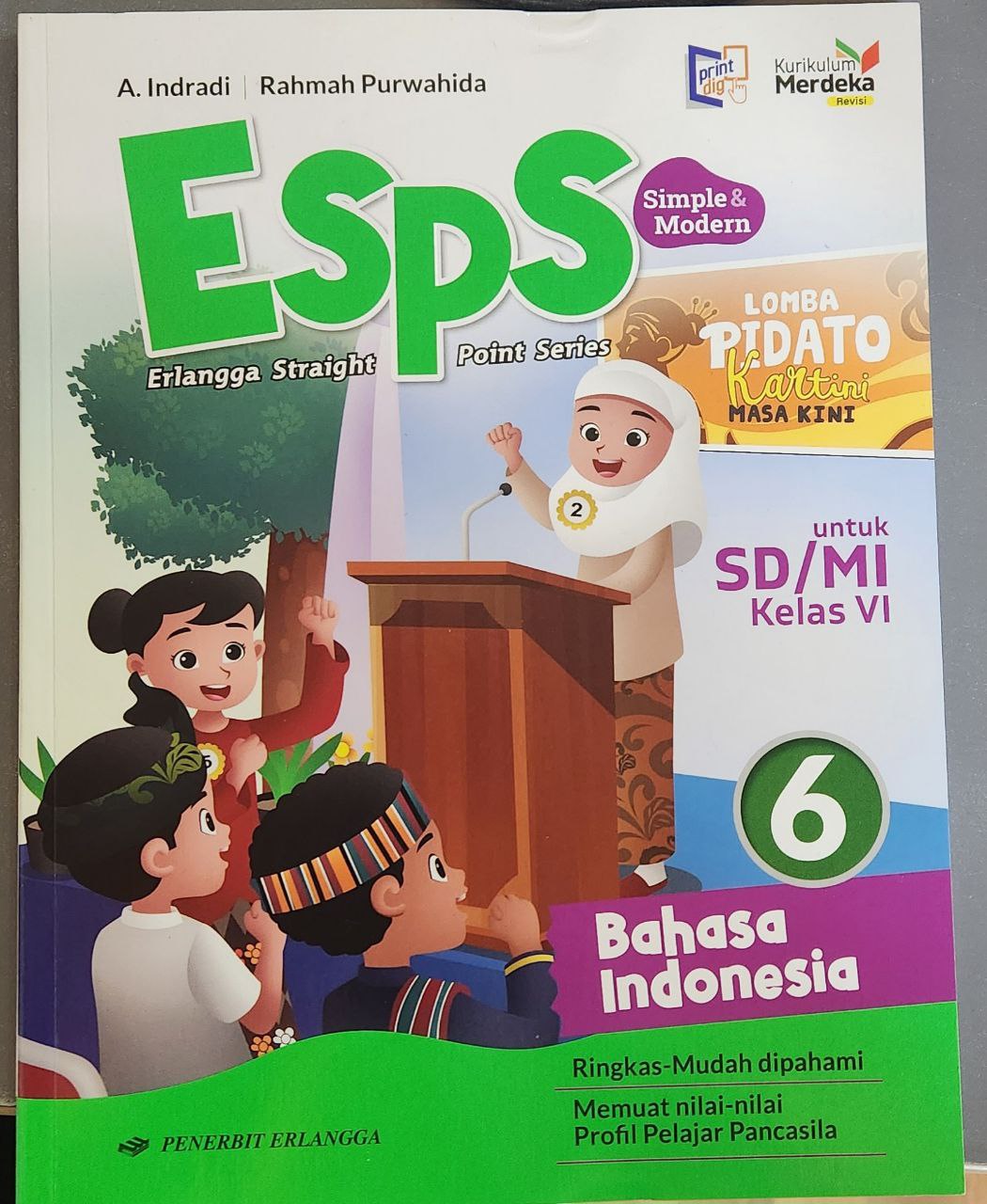ESPS Bahasa Indonesia 6 untuk SD/MI kelas VI