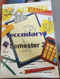 Image of Modul Matematika Secondary 1 semester 2 2022-2023