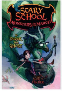 Image of scary school monsters on the march