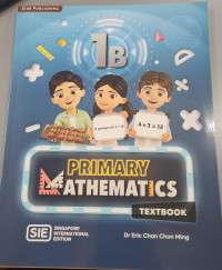 Image of Primary Mathematics 1B textbook (Singapore international edition)