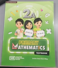 Image of Primary Mathematics 2A textbook (Singapore International Edition)