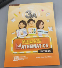 Image of Primary Mathematics 3A Textbook (Singapore International Edition)