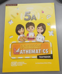 Image of Primary Mathematics 5A textbook (Singapore International Edition)
