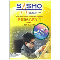 Image of SASMO (singapore and Asian Schools Math Olympiad) Primary 1 Grade 1 Gep Practice 2021-2022
