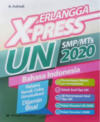 xpress Erlangga UN SMP/MTs 2020 Bahasa Indonesia