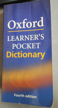 Image of Oxford learner's Pocket dictionary